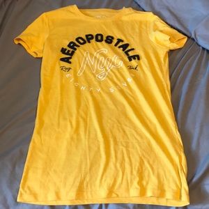 Yellow Aeropostale t shirt